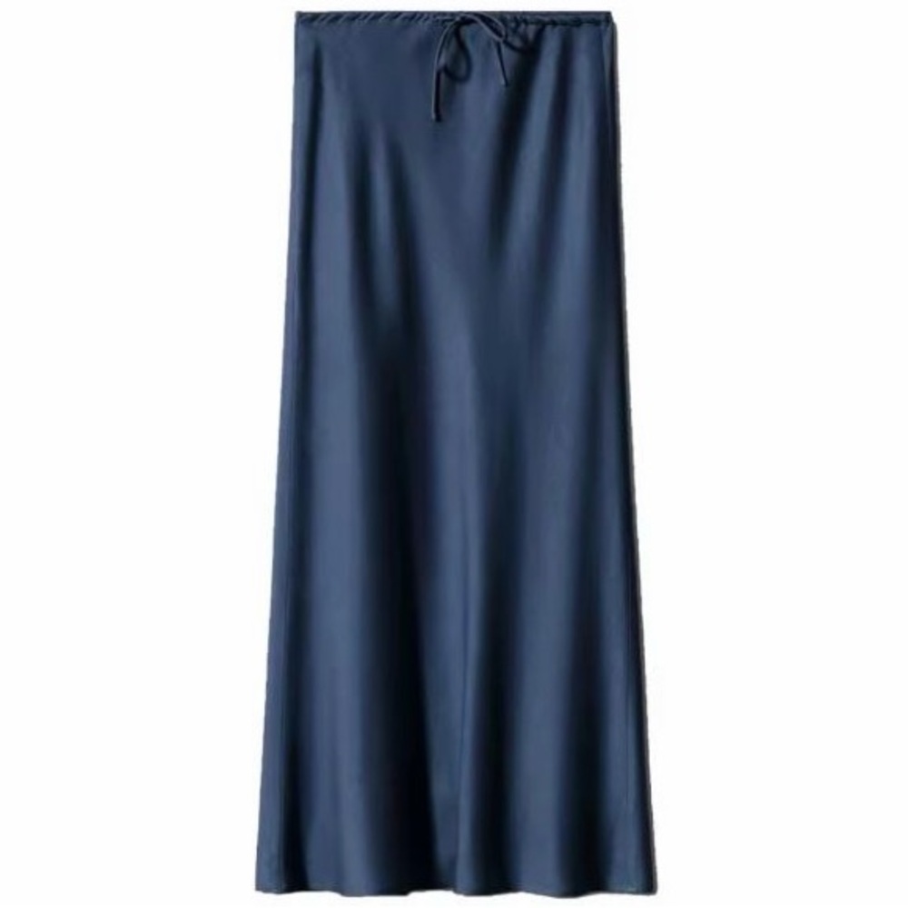 A-Line Navy Blue Women's Skirt